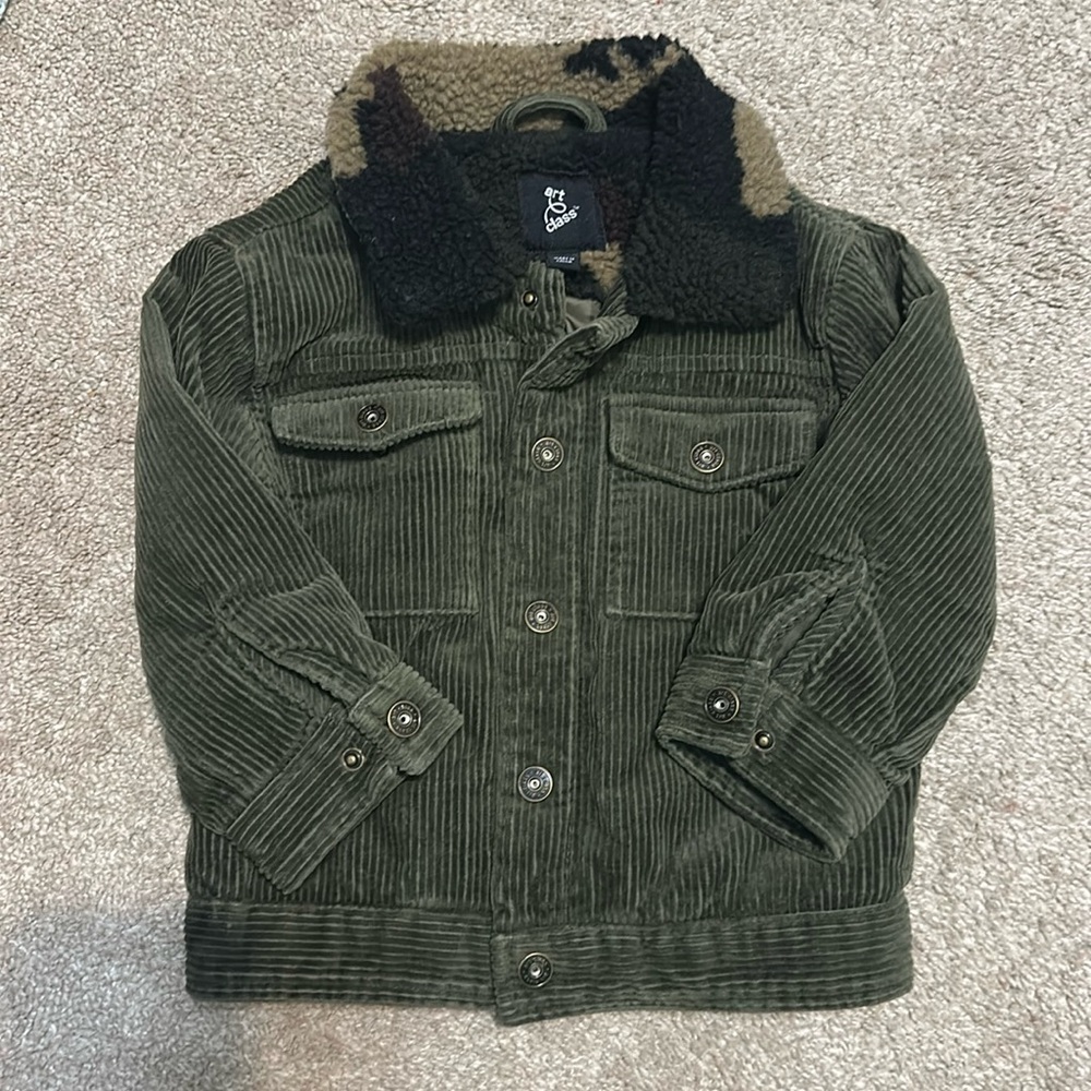Art Class Corderoy coat.